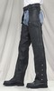 C334-04<br>Plain Leather Chaps w/ 3 Pockets (Me...