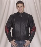 DMJ782-01<br>Mens Naked Racer Jacket