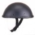 H505<br>EZ Rider novelty flat black helmet, Y-strap, Q-release