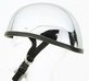 HC101<br>Chrome eagle novelty helmet Y-strap, Q-release