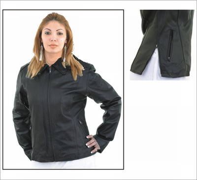 DLJ219<br>Ladies soft leather jacket 