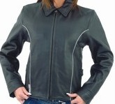 DLJ272<br>Ladies Motorcycle Jacket 