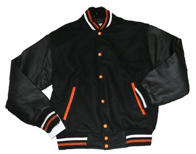 DMJ798<br>Mens Varsity Baseball Jackets