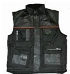 MV306<br>Mens Leather & Lightweight Mesh Cargo ...