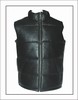 MV323<br>Leather Bubble vest