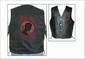 MV325-Pow<br>P.O.W. Leather Vest (Red)