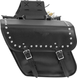 SD4077-PV<br>PVC SADDLEBAG WITH STUDS