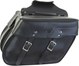 SD4082-PV<br>Slanted PVC Throw-over Saddlebag 