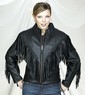 DLJ246-01<br>Ladies Naked Cowhide Motorcycle jacket 