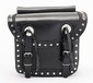 PVC Saddlebag W/ Q-Release, Studs