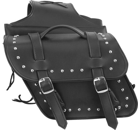 PVC Saddle Bag w/ Studs  