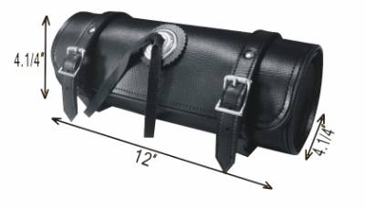 TB3002-12<br>PVC-Toolbag plain concho  12"