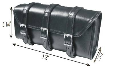 TB3009-12<br>PVC-Toolbag plain 3-straps 12"